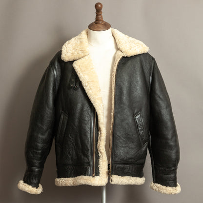Vintage 1980s B3 Bomber Flying Jacket - Large (44)