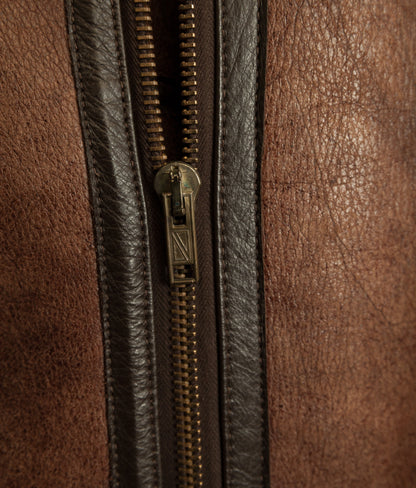 Vintage Cirrus B-3 Sheepskin Shearling Flying Jacket, England, 1980s