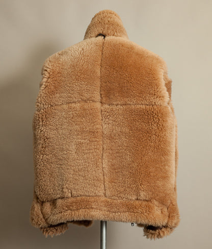 Vintage Cirrus B-3 Sheepskin Shearling Flying Jacket, England, 1980s