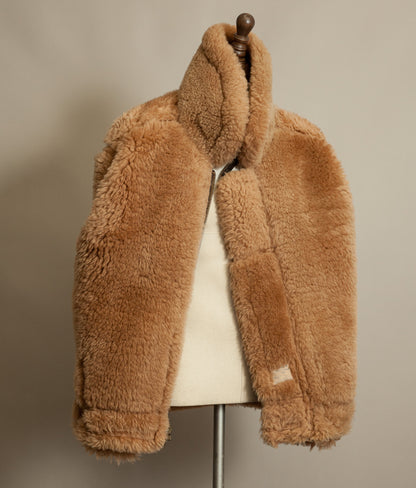 Vintage Cirrus B-3 Sheepskin Shearling Flying Jacket, England, 1980s