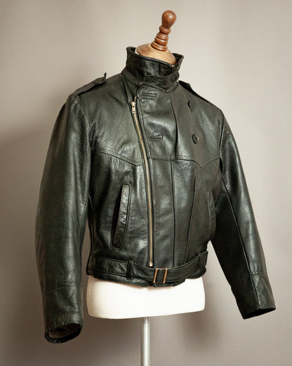 1940s Örebro Swedish Goatskin Motorcycle Jacket - Small (38-40)