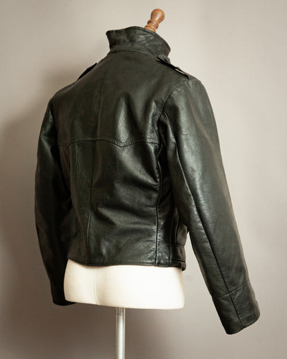 1940s Örebro Swedish Goatskin Motorcycle Jacket - Small (38-40)