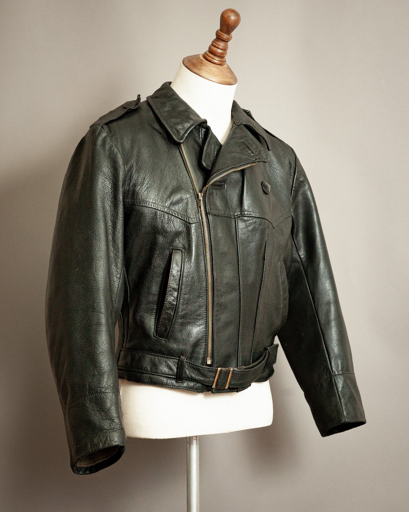 Vintage Örebro Swedish Goatskin Motorcycle Jacket – Restored