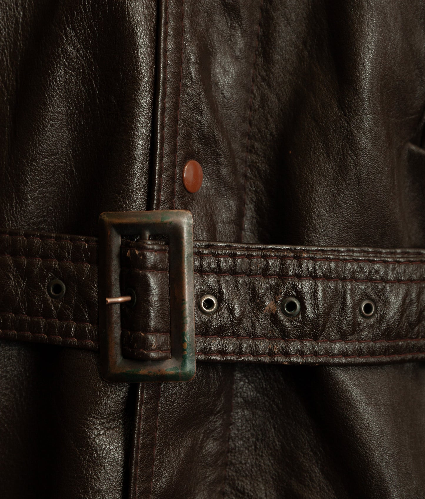 Vintage Yugoslav Sheepskin Leather Jacket Visoko 1956 Cold War Period