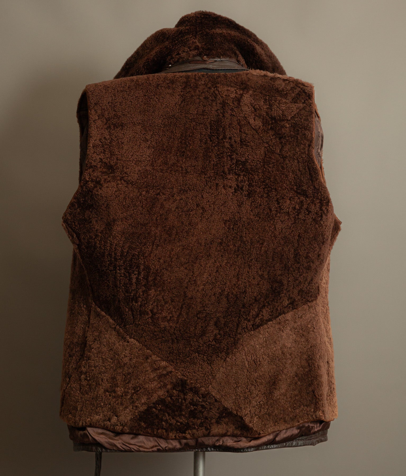 Vintage Yugoslav Sheepskin Leather Jacket Visoko 1956 Cold War Period