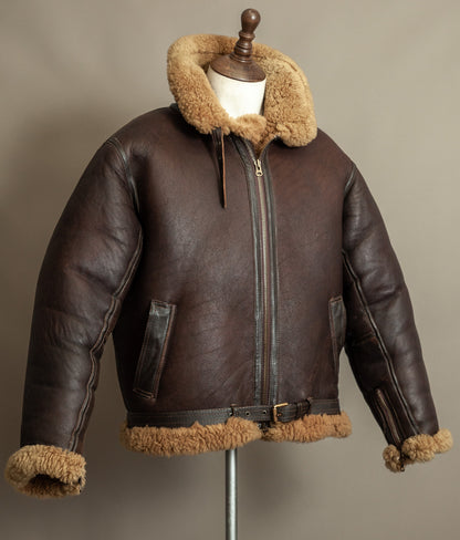 Vintage RAF Irvin Sheepskin Shearling Flying Jacket - Made in England