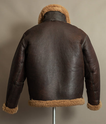 Vintage RAF Irvin Sheepskin Shearling Flying Jacket - Made in England
