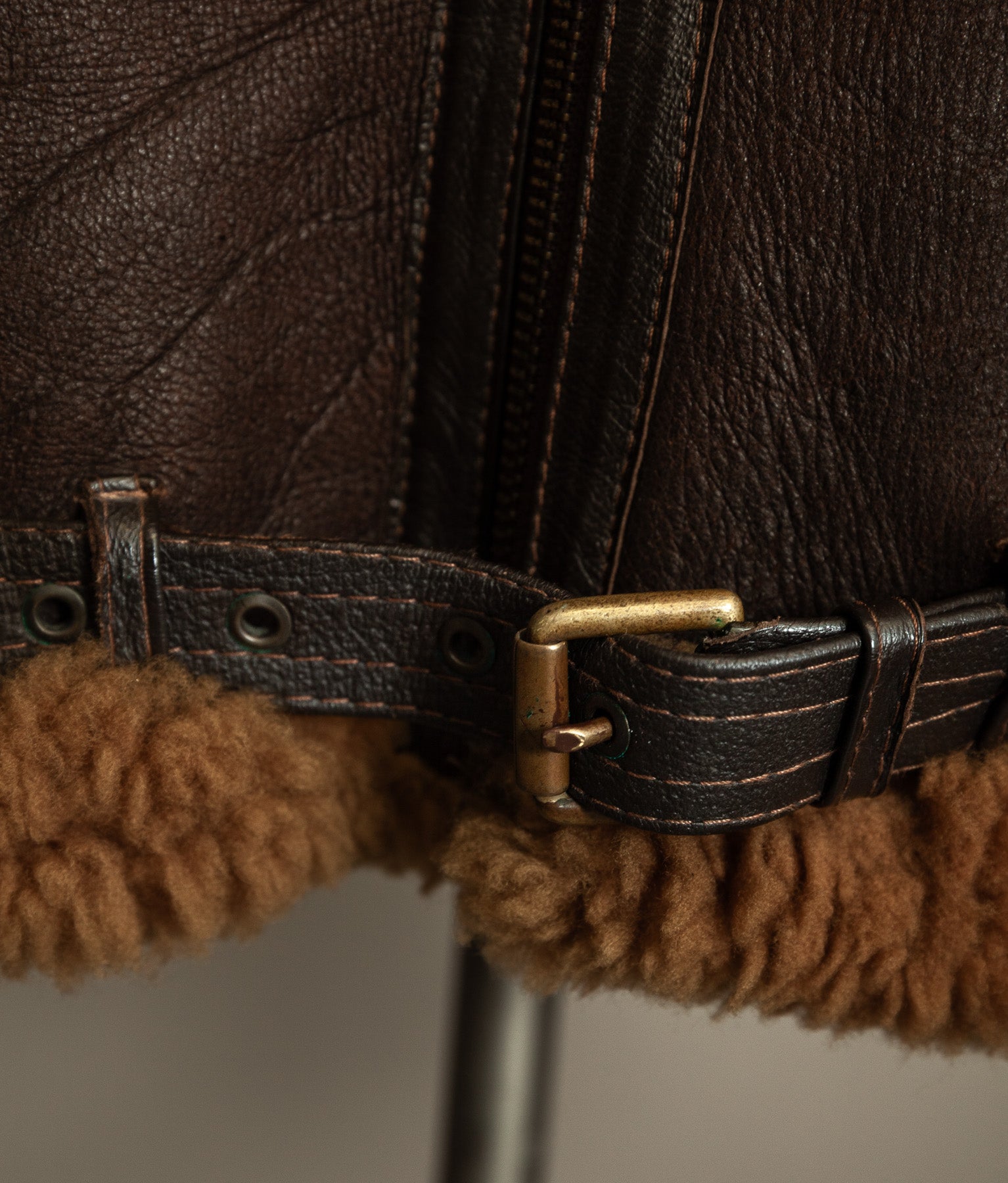 Vintage RAF Irvin Sheepskin Shearling Flying Jacket - Made in England