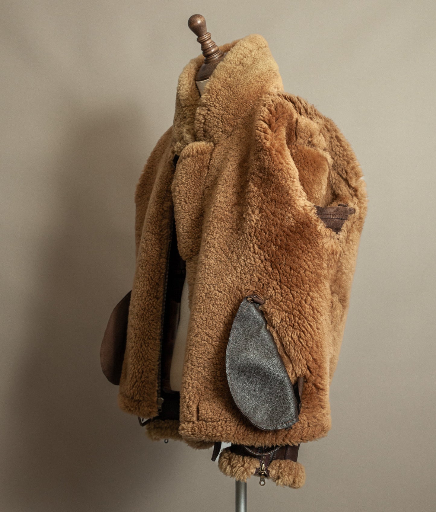 Vintage RAF Irvin Sheepskin Shearling Flying Jacket - Made in England