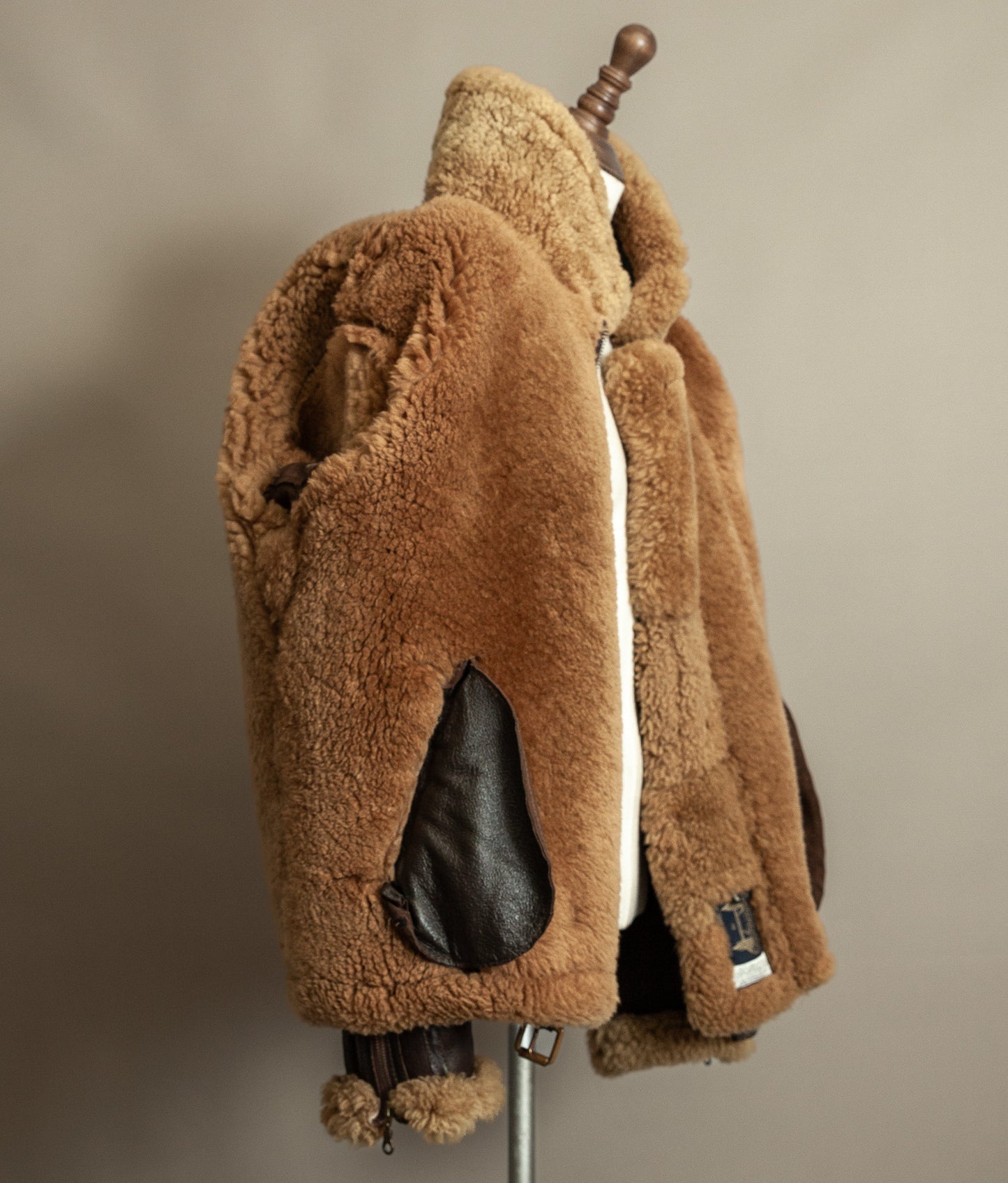 Vintage RAF Irvin Sheepskin Shearling Flying Jacket - Made in England