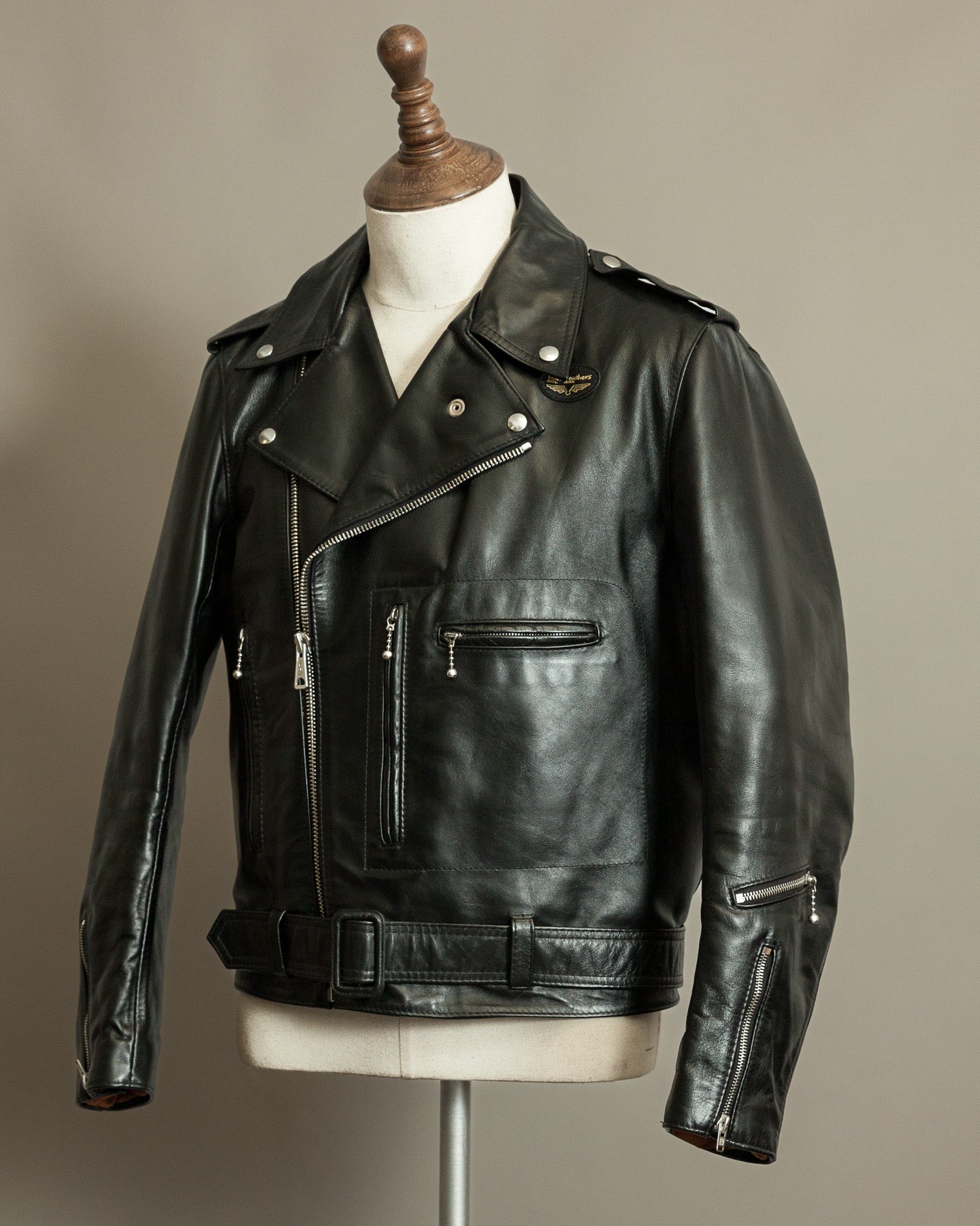 Lewis Leathers Aviakit Bronx Horsehide Motorcycle Jacket Model 384