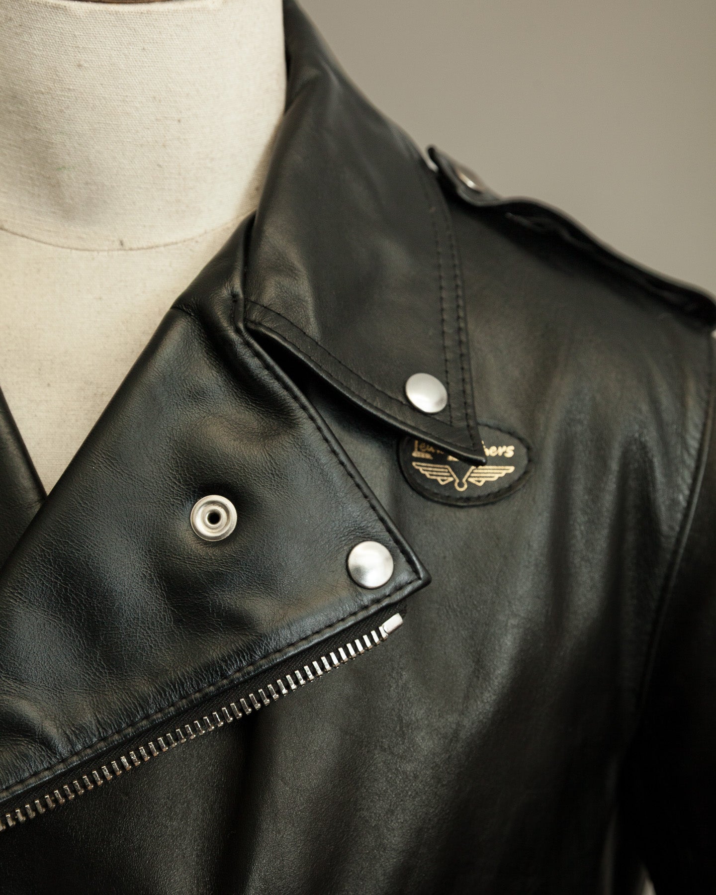 Lewis Leathers Aviakit Bronx Horsehide Motorcycle Jacket Model 384