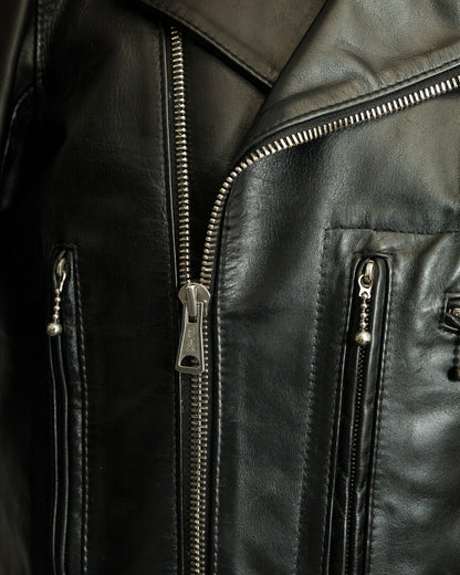 Lewis Leathers Aviakit Bronx Horsehide Motorcycle Jacket Model 384