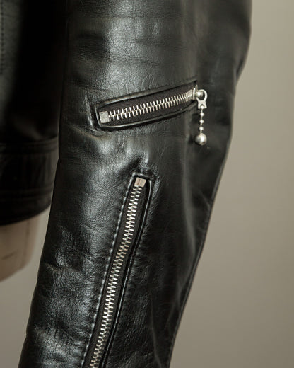 Lewis Leathers Aviakit Bronx Horsehide Motorcycle Jacket Model 384