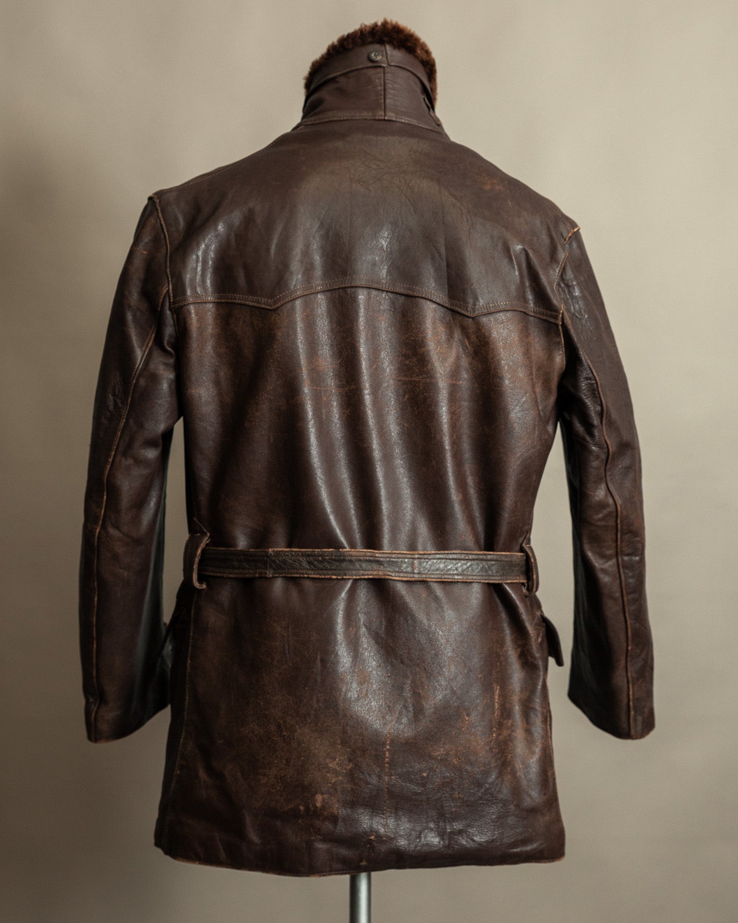 Original 1940s French 'Canadienne' Barnstormer Mackinaw Jacket