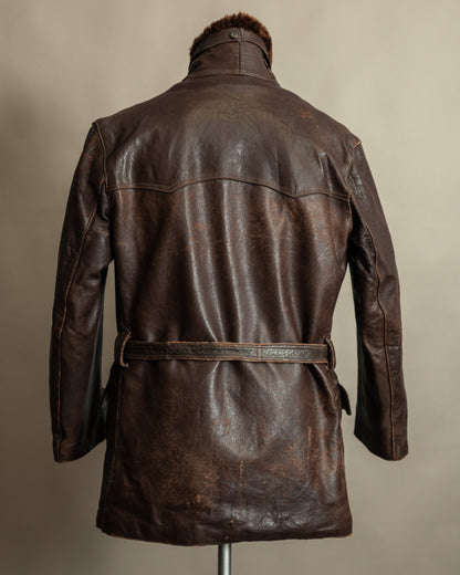 Original 1940s French 'Canadienne' Barnstormer Mackinaw Jacket