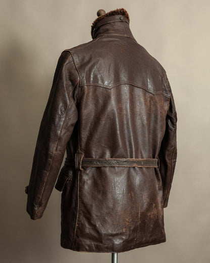 Original 1940s French 'Canadienne' Barnstormer Mackinaw Jacket