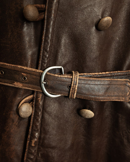 Original 1940s French 'Canadienne' Barnstormer Mackinaw Jacket