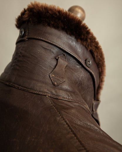 Original 1940s French 'Canadienne' Barnstormer Mackinaw Jacket