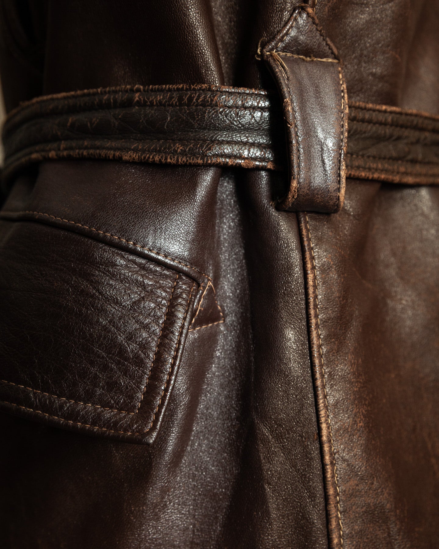 Original 1940s French 'Canadienne' Barnstormer Mackinaw Jacket