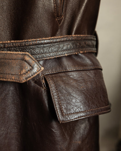 Original 1940s French 'Canadienne' Barnstormer Mackinaw Jacket