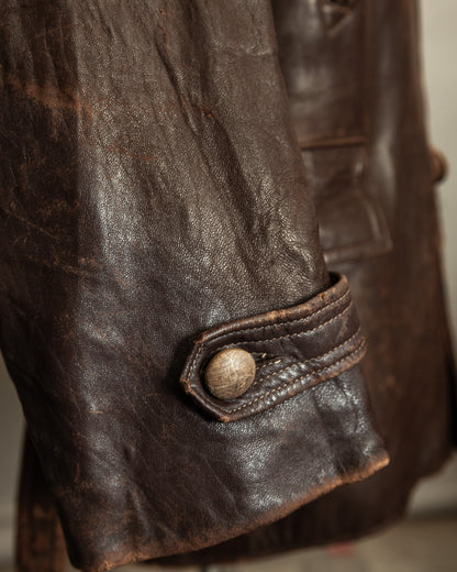 Original 1940s French 'Canadienne' Barnstormer Mackinaw Jacket