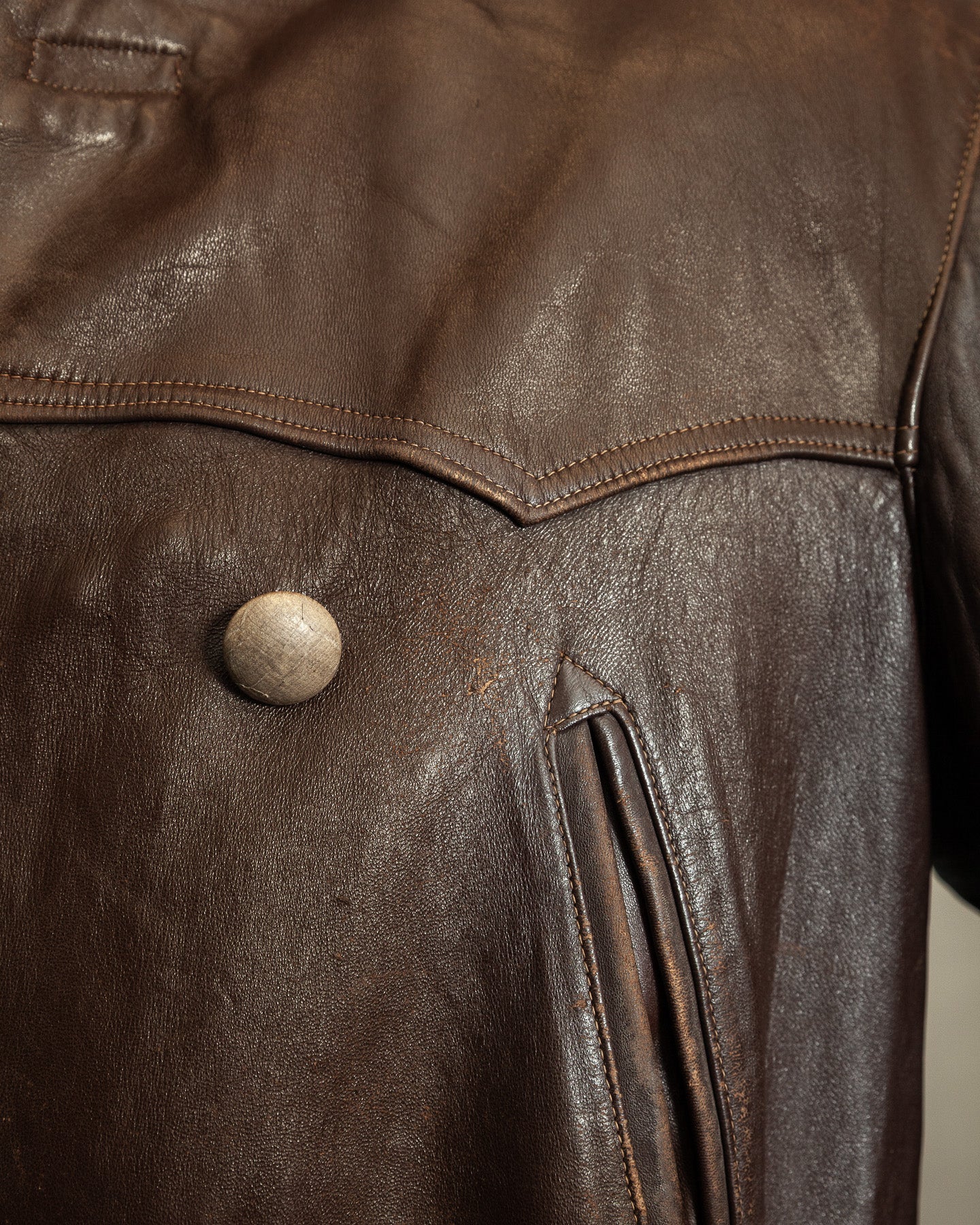 Original 1940s French 'Canadienne' Barnstormer Mackinaw Jacket