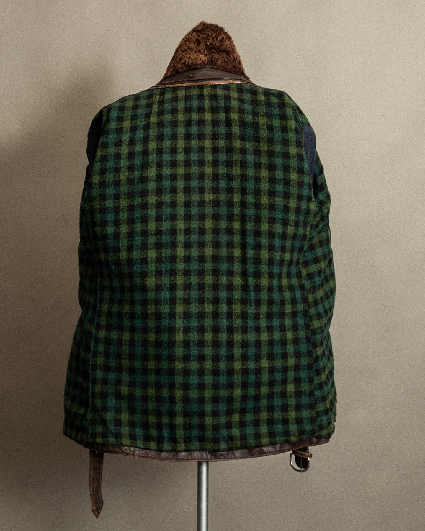 Original 1940s French 'Canadienne' Barnstormer Mackinaw Jacket