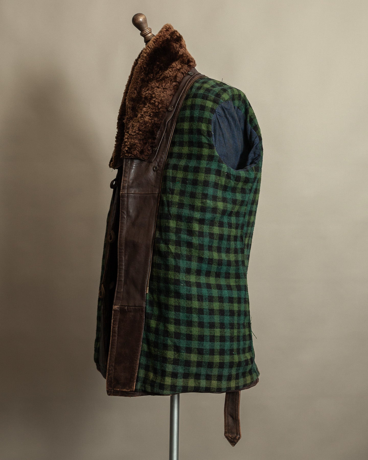 Original 1940s French 'Canadienne' Barnstormer Mackinaw Jacket