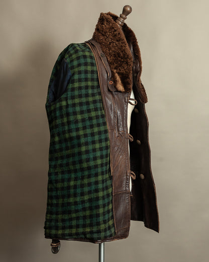 Original 1940s French 'Canadienne' Barnstormer Mackinaw Jacket