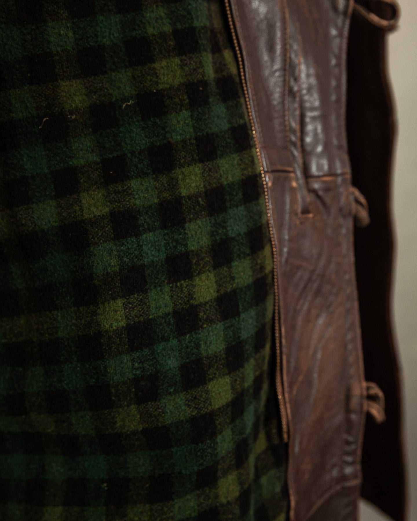 Original 1940s French 'Canadienne' Barnstormer Mackinaw Jacket