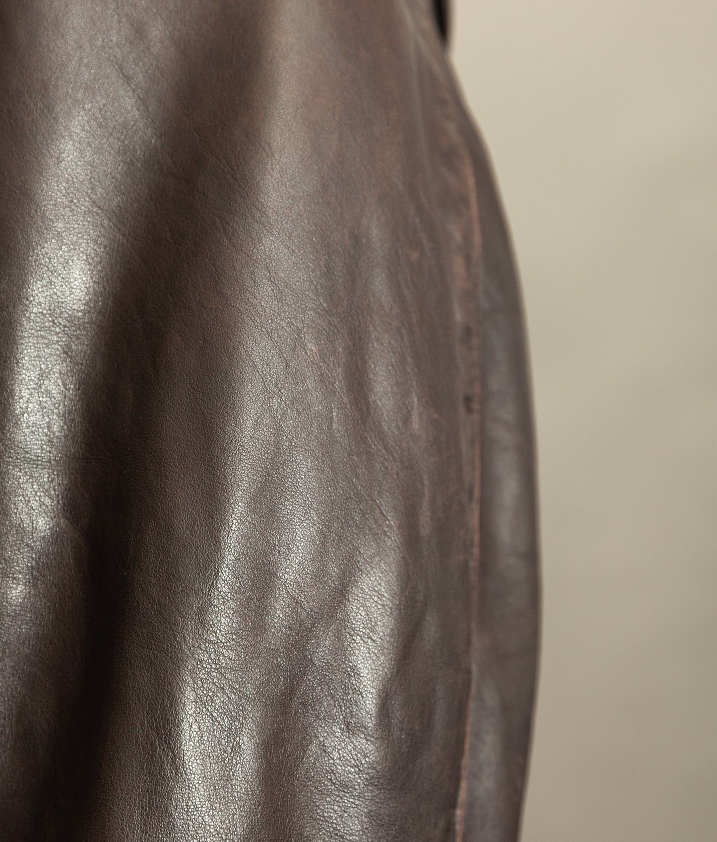 Vintage 1980s Schott A2 Naked Cowhide Leather Jacket 184SM