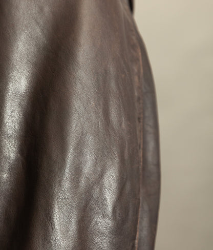 Vintage 1980s Schott A2 Naked Cowhide Leather Jacket 184SM