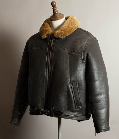 Vintage 1990s Cirrus Irvin Sheepskin Flying Jacket, Made in England