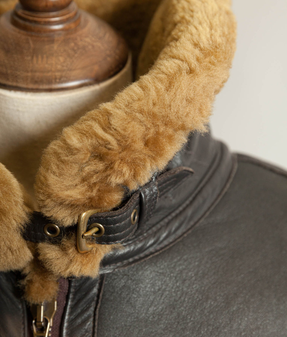 Vintage 1990s Cirrus Irvin Sheepskin Flying Jacket, Made in England