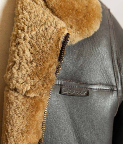 Vintage 1990s Cirrus Irvin Sheepskin Flying Jacket, Made in England