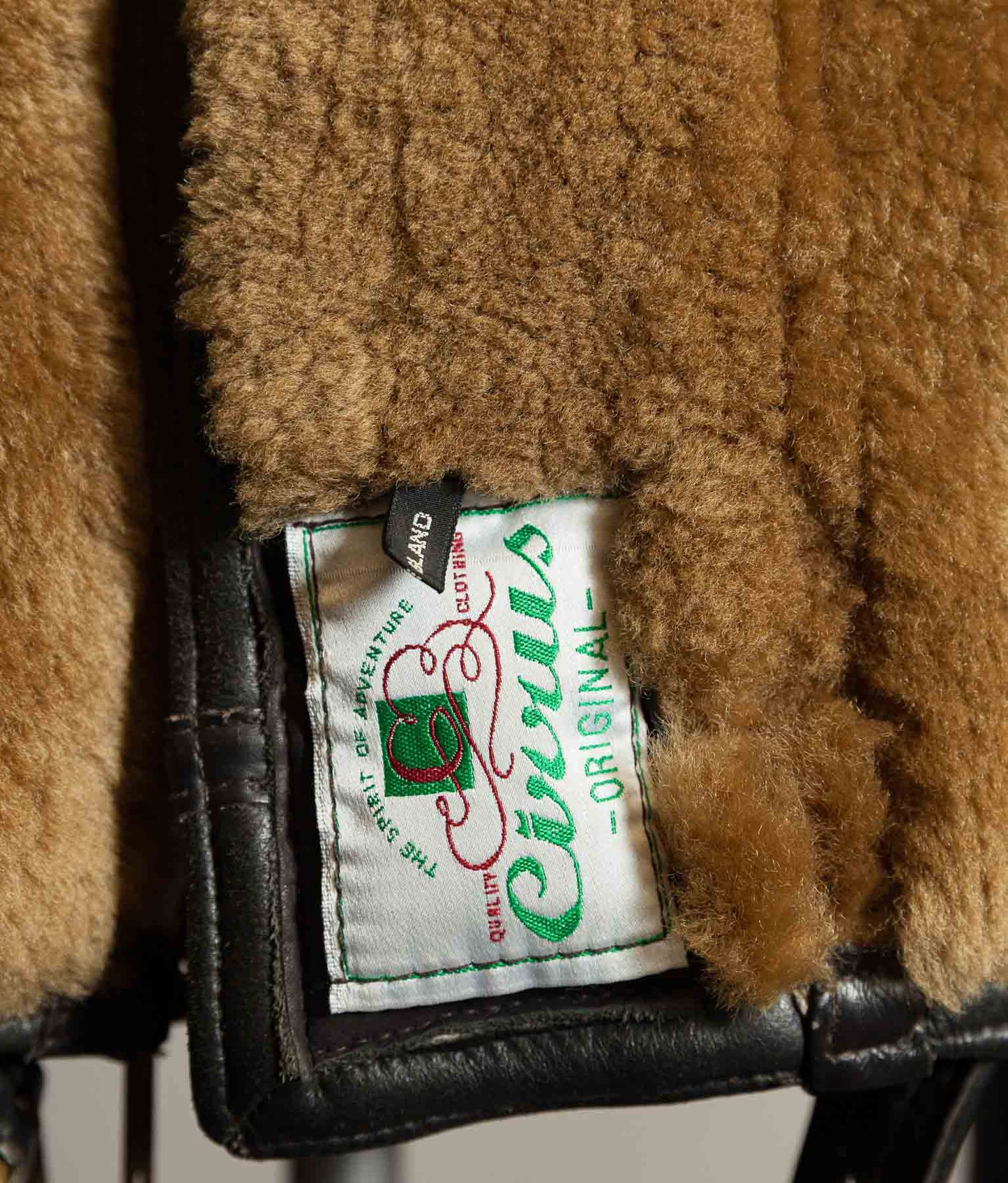 Vintage 1990s Cirrus Irvin Sheepskin Flying Jacket, Made in England