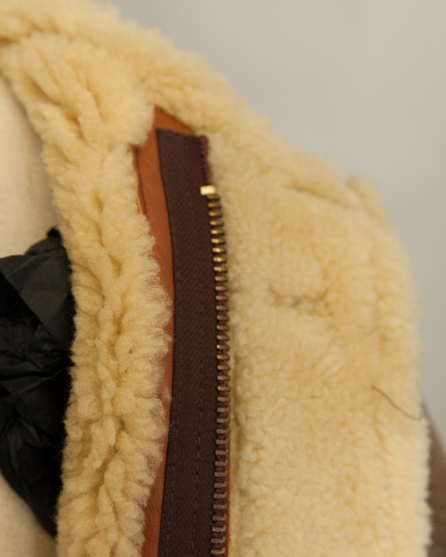Vintage Avirex Sheepskin Flying Jacket USAAF Type B-7 Arctic Parka