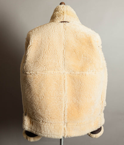 Vintage 1990s English B-3 Sheepskin Flying Jacket – Chestnut Brown