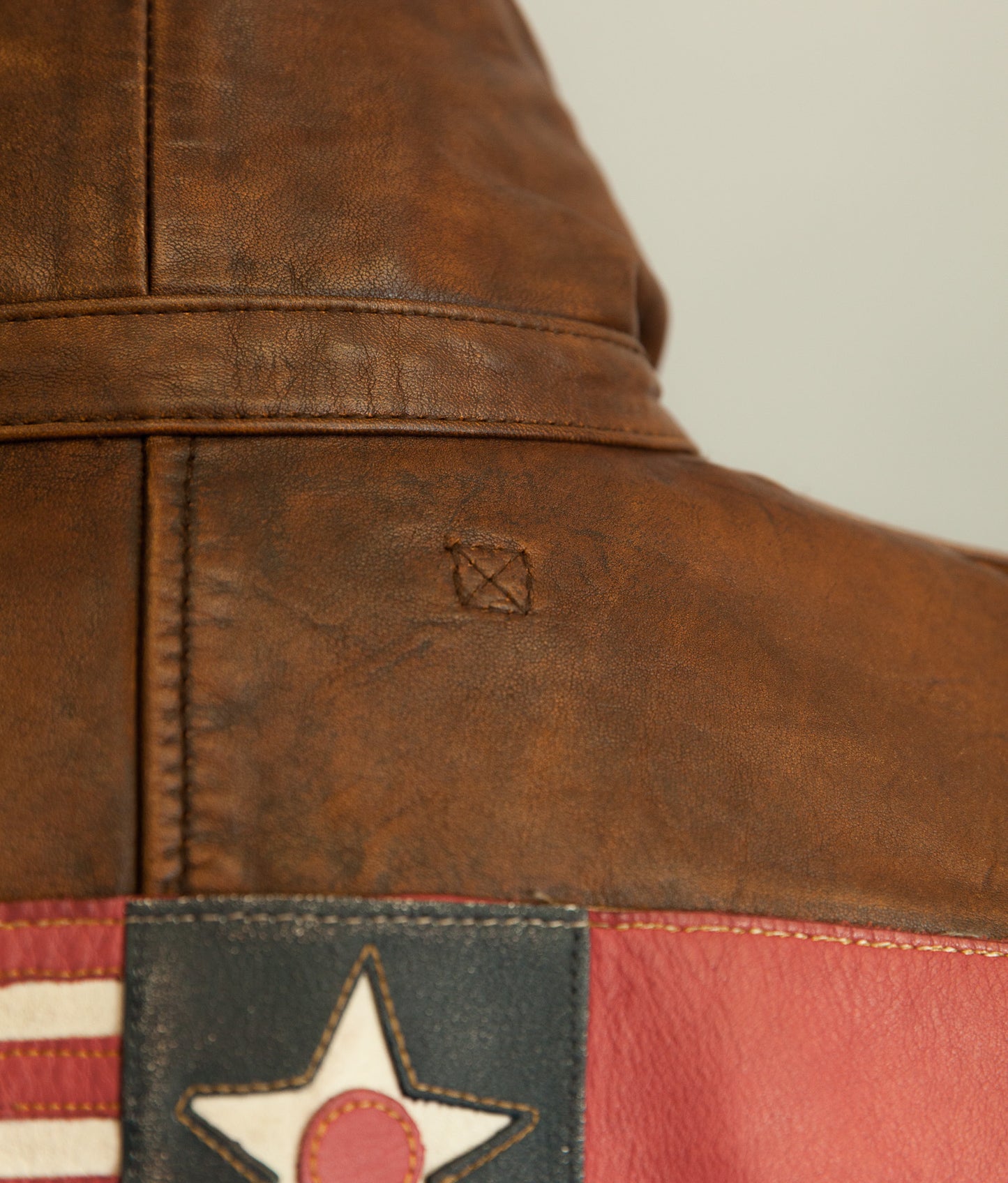 Vintage Ralph Lauren Farrington A2 Leather Flight Jacket – Limited Edition