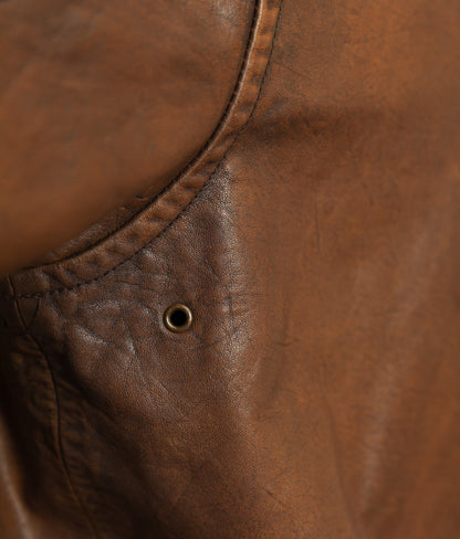 Vintage Ralph Lauren Farrington A2 Leather Flight Jacket – Limited Edition