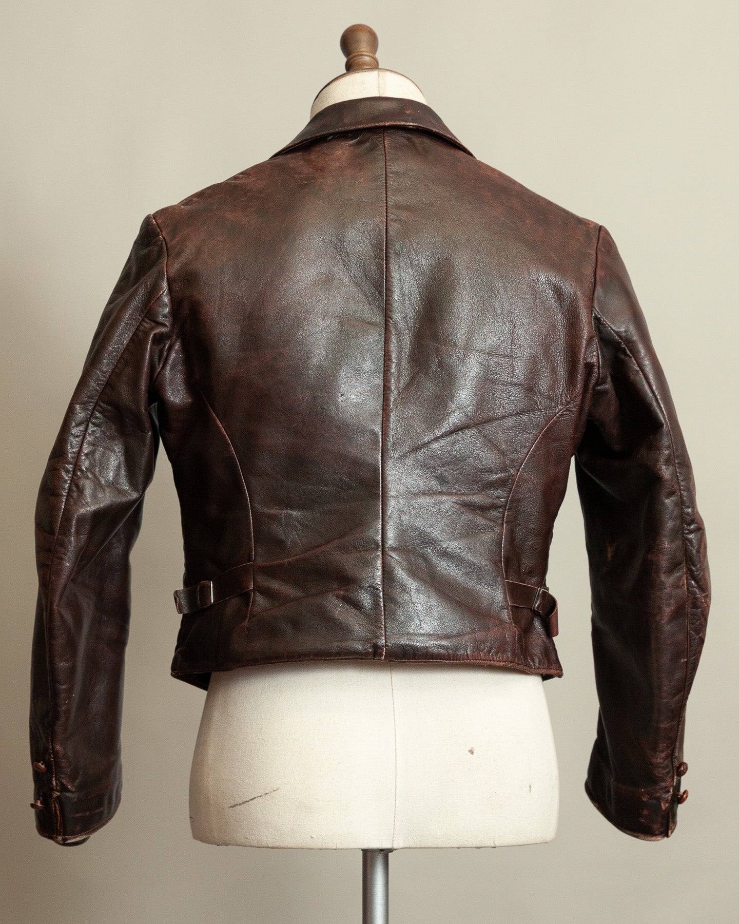 WWII Luftwaffe Fighter Pilot Leather Jacket - Hartmann Style 1930s