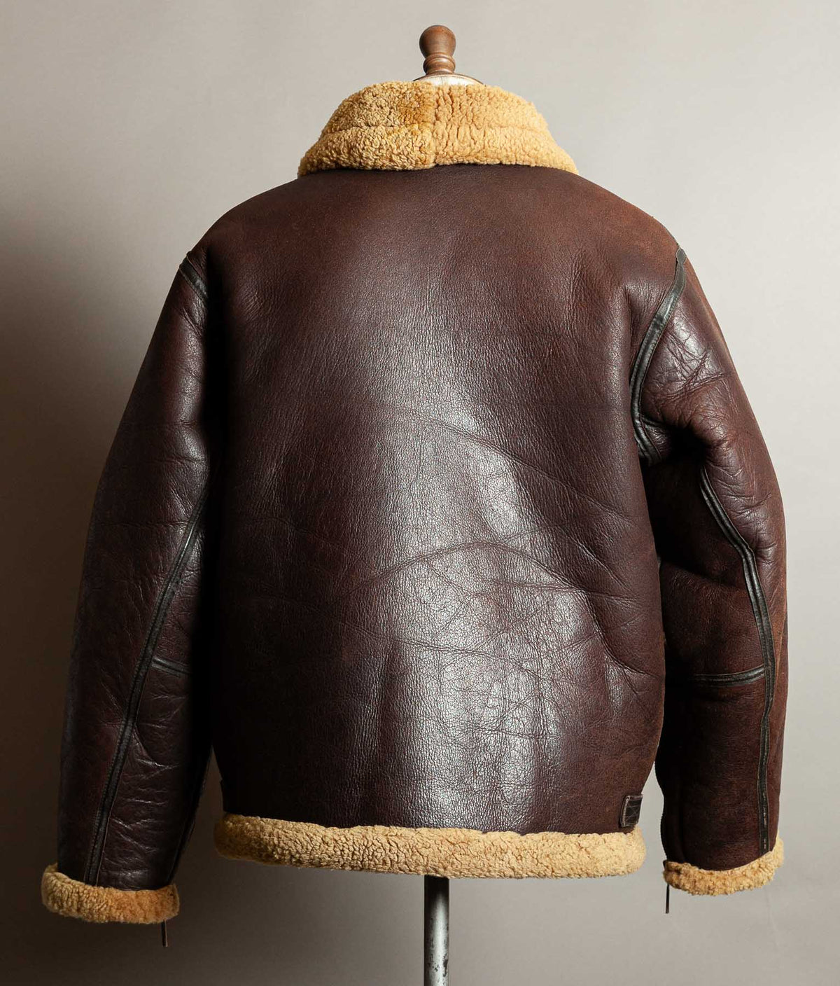 Vintage Cirrus Irvin Sheepskin Shearling RAF Flying Bomber Jacket
