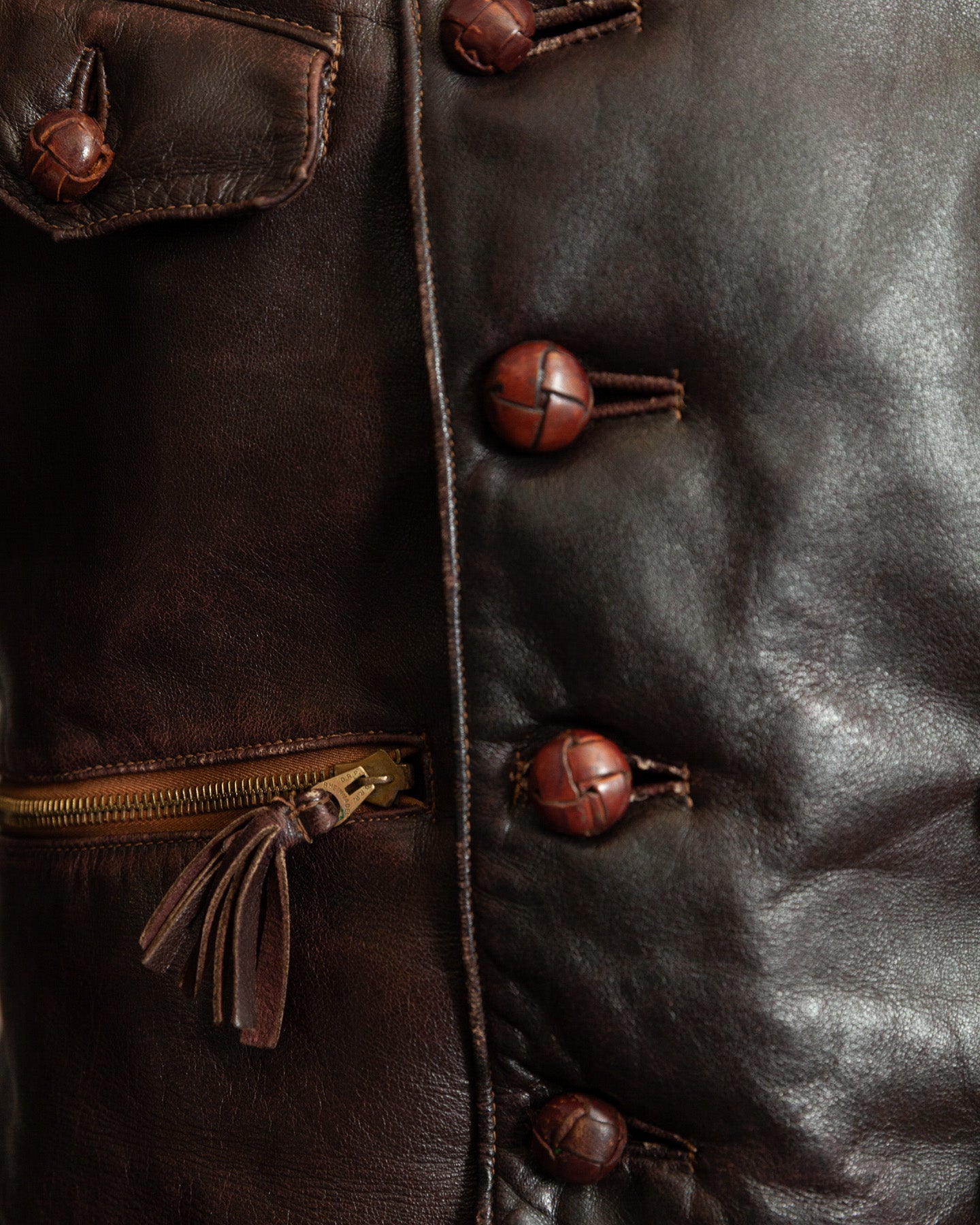 WWII Luftwaffe Fighter Pilot Leather Jacket - Hartmann Style 1930s