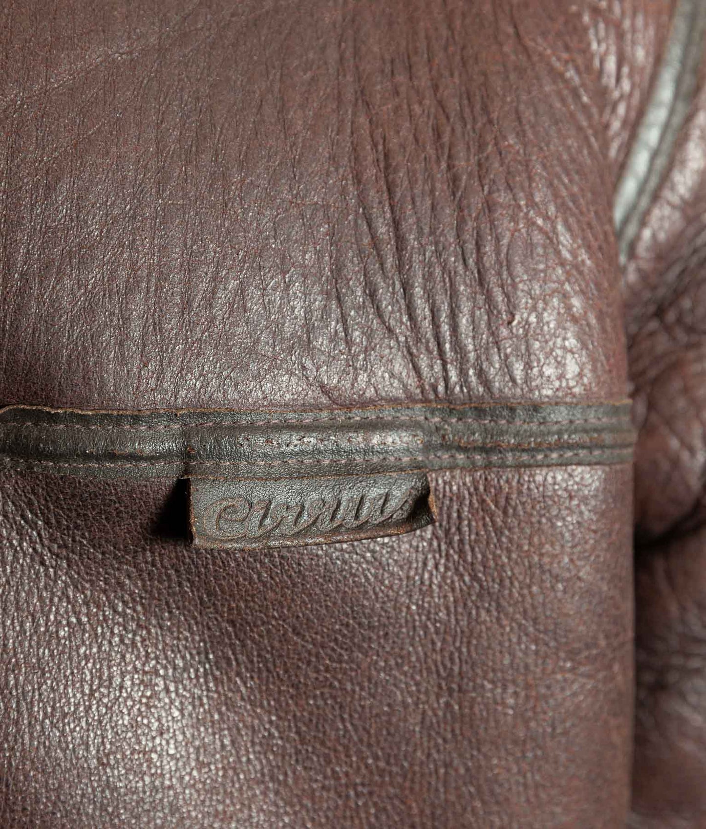 Vintage Cirrus Irvin Sheepskin Shearling RAF Flying Bomber Jacket