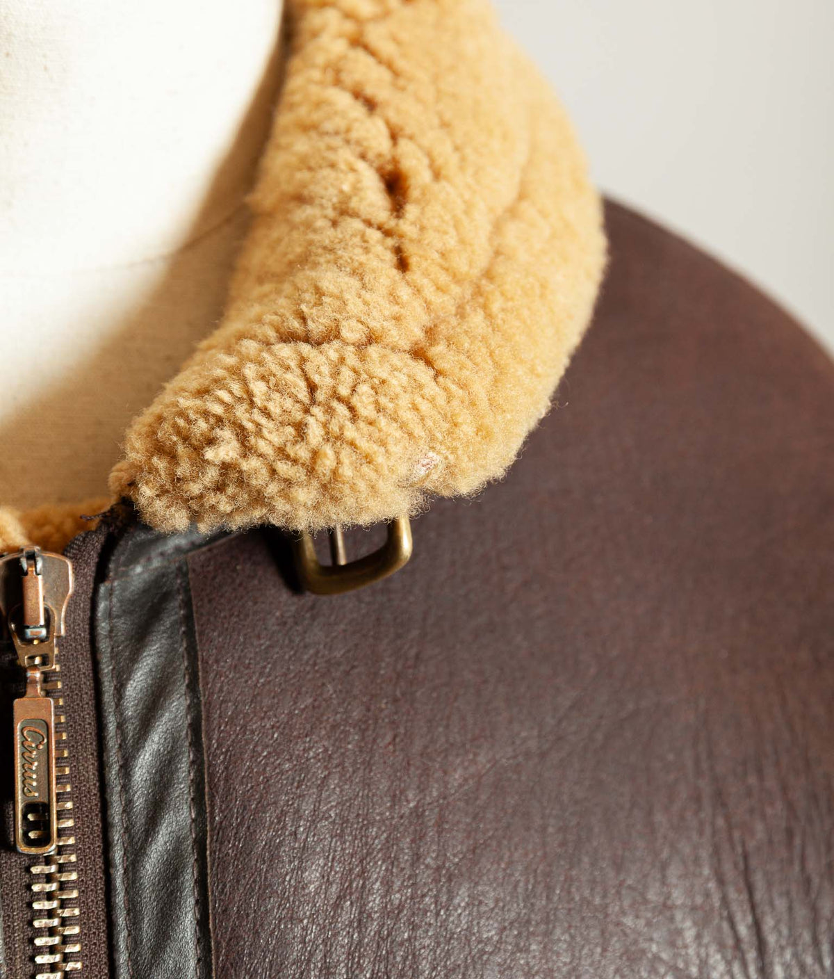 Vintage Cirrus Irvin Sheepskin Shearling RAF Flying Bomber Jacket