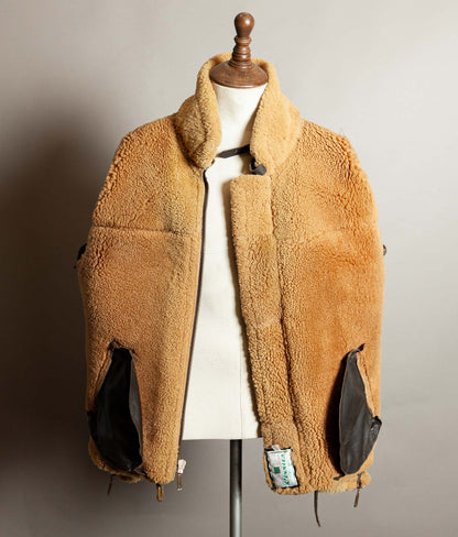 Vintage Cirrus Irvin Sheepskin Shearling RAF Flying Bomber Jacket