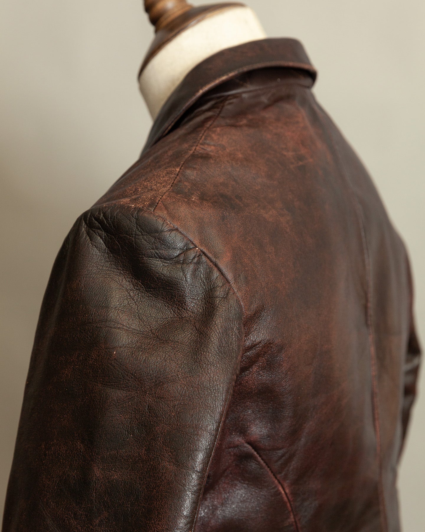 WWII Luftwaffe Fighter Pilot Leather Jacket - Hartmann Style 1930s