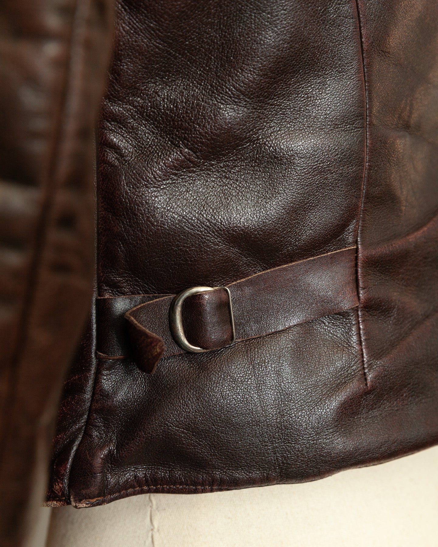 WWII Luftwaffe Fighter Pilot Leather Jacket - Hartmann Style 1930s