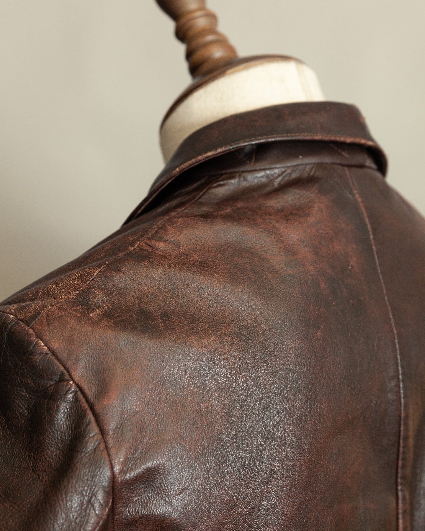 WWII Luftwaffe Fighter Pilot Leather Jacket - Hartmann Style 1930s